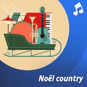 Liste d'écoute musicale Noël country.
