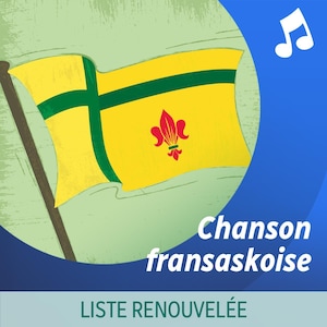 Une illustration du drapeau fransakois.