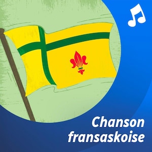 Une illustration du drapeau fransakois.