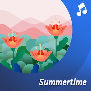 Liste d'écoute musicale Summertime 