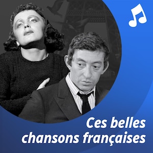 Edith Piaf et Serge Gainsbourg. 